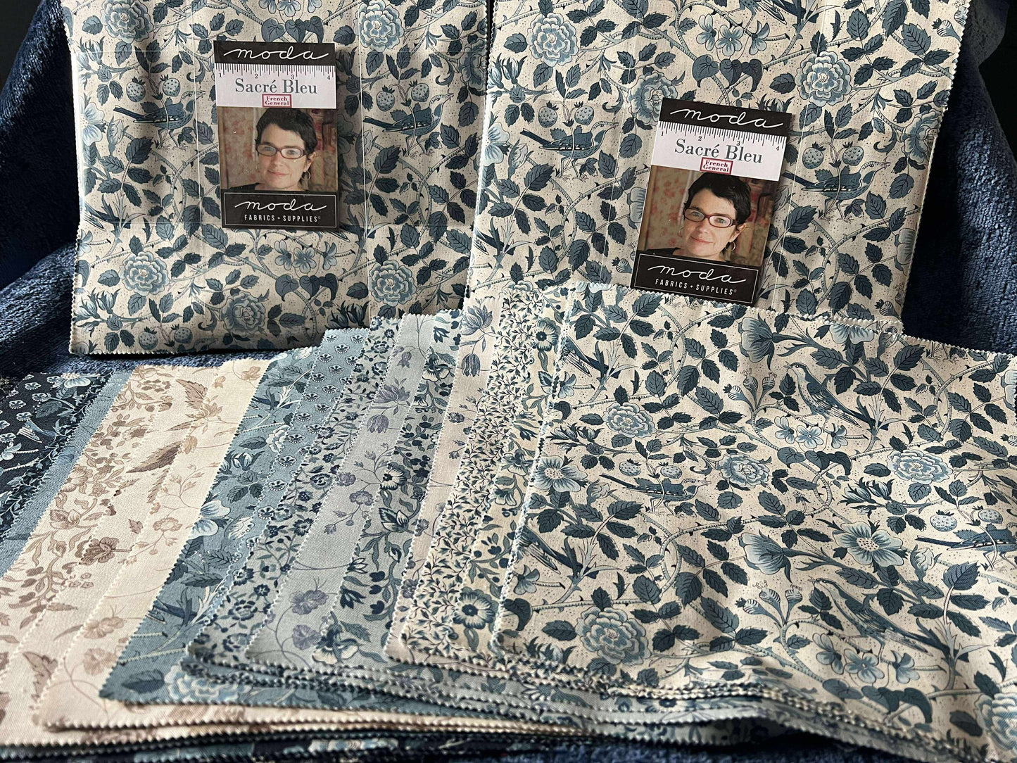 Sacre Bleu Layer Cake by Moda