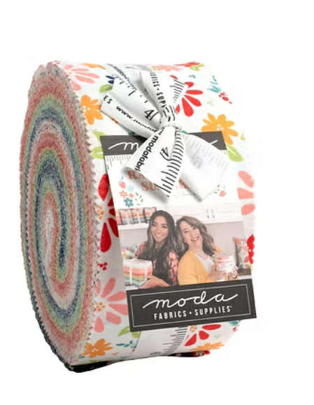 Raspberry Summer Jelly Roll by Moda